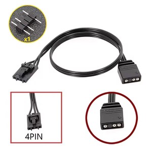 สายอะแดปเตอร์ 4Pin QL <span class=keywords><strong>LL120</strong></span> ICUE สำหรับ 3Pin HD ML Argb <span class=keywords><strong>Corsair</strong></span> 4 พิน เป็น 3 พิน ตัวควบคุม 5V SQC128 ตัวเชื่อมต่อไฟแบบซิงโครนัส ความยาว 25 ซม. - Product Image 2