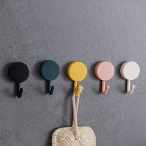 10-pack Nordic style wall hooks, no-<b>drill</b> creative bathroom hooks, coat hooks, magic adhesive hooks - Product Image 1