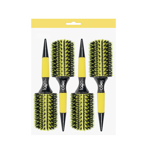 Brosse à cheveux ronde en céramique de salon professionnel brosse à rouleau ronde en nylon thermique meilleur peigne brésilien pour <span class=keywords><strong>babershop</strong></span> - Product Image 2