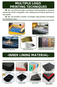 Nhiệm vụ nặng nề tiện ích nhôm thân cây Giao thông vận tải đường hộp công cụ trường hợp chuyến bay - Product Image 5