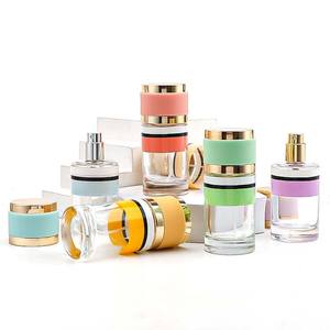 30ml Colorful Glass Perfume <b>Bottle</b> <b>Spray</b> Refillable <b>Bottle</b> Screw Neck Empty <b>Small</b> <b>Bottle</b> For Luxury Perfume Sample - Product Image 1