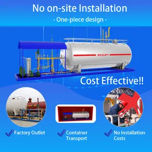 10000 Liters Lpg Propane Autogas Filling Stations