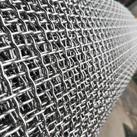 Tissu métallique tissé en rouleau, maille fine 80 microns, maille de 1,5 mm et 3 mm, panneau filtrant en acier inoxydable 304 316L