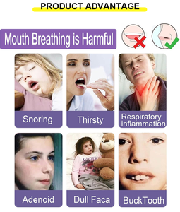 New Healthcare Products Snore Reducing <b>Strips</b> Kid's Night Sleep Patch Improve Sleep Quality Mouth Tape - Product Image 6