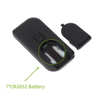 Produit le plus vendu, télécommande universelle sans fil IR 433 MHz à code d'apprentissage, noire, 1/2/4/5/6 touches, longue portée, fabricant