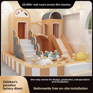 Château de jeu Naughty Castle : Parc de jeux intérieur/extérieur avec trampoline et toboggan pour enfants, idéal pour les maternelles et les centres commerciaux - Product Image 4