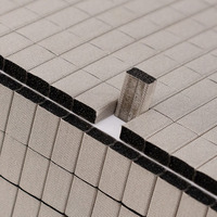 Caoutchouc Silicium 0.5mm Rf Room Options Tube Adhésif Éponge Smd Emc EMI Pu Conductiva Blindage Mousse Joint Matériau Feuille Tampons