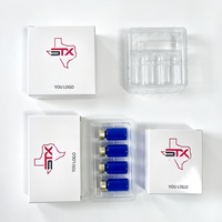 Scatola Personalizzata per Fiale in Cartone a Quattro Colori, Resistente, per Fiale da 5ml, 8ml, 10ml, Contenitore Singolo con Vassoio in Plastica