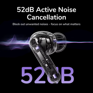Écouteurs sans fil UGREEN LCD à écran couleur intelligent, Bluetooth TWS, réduction active du bruit <span class=keywords><strong>ANC</strong></span> 52 dB, intra-auriculaires - Product Image 4