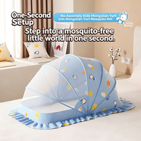 MaiBeiBi Moustiquaire Pliable Portable pour Berceaux de Bébé, Anti-moustiques, pour Nouveau-nés et Enfants, Housse de Protection en Maille Anti-moustiques pour Voyage et Sommeil