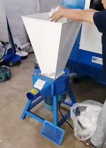 Machine de découpe et de broyage verticale pour éponges usagées, déchets de mousse, matériaux PE, vêtements, latex et éponges à mémoire de forme - Product Image 3