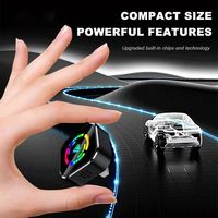 Adaptateur CarPlay sans fil, Dongle Android Auto, récepteur audio stéréo USB mini, Bluetooth 5.0, WiFi, mains libres, Plug & Play pour