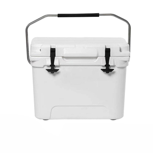 กล่องเก็บความเย็นแบบโรโตโมลด์ขนาด 20QT สำหรับงานหนัก พร้อมเก้าอี้ในตัว  รับสกรีนโลโก้ พกพาสะดวก เก็บความร้อนได้ดี เหมาะสำหรับแคมป์ปิ้ง เก็บเครื่องดื่มและอาหารกระป๋อง - Product Image 2
