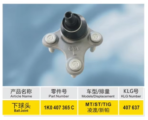 1k0 407 365 C bóng doanh xe phụ tùng ô tô Kit cho VW Audi - Product Image 4