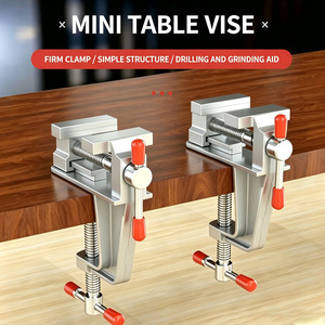 Mini Torno de Bancada Reforçado com Rotação 360 Graus para Joalheria, Artesanato, Modelismo e Ferramentas DIY - Product Image 2