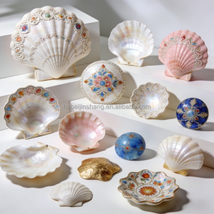 Grands coquillages blancs naturels pour la décoration de mariage de <span class=keywords><strong>plage</strong></span> Fournitures d'artisanat en vrac DIY Home Ocean Theme Decoration Shell - Product Image 4