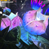 Momovalley extérieur LED plante jardin floraison fleur fantaisie lampe à LED pour chemin thème événement décoration magique forêt ambiance