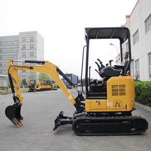 Miniexcavadora EZ-C20 de 1 tonelada tipo oruga para desnudo de suelos y trabajos de construcción - Product Image 2