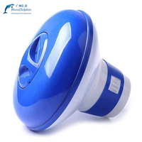 Distributeur de chlore flottant Huidi de haute qualité, 1,5 pouce, en matériau PPS PP, design en forme de tablette, pour spa et piscine