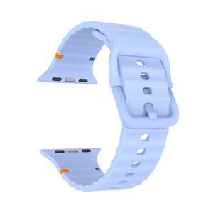 Win-win สายนาฬิกาซิลิโคนสำหรับ <span class=keywords><strong>Apple</strong></span> <span class=keywords><strong>Watch</strong></span> ultra 11 10 9 8 7 SE เปลี่ยนสายกีฬา - Product Image 5