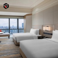 Fournisseurs de meubles d'hôtel Alibaba, design d'intérieur de luxe, ensembles de chambres à coucher en bois massif 5 étoiles