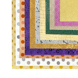 <b>Thick</b> DIY Color Glitter Metallic Wrapping <b>Paper</b> for Gift Box Packing & Crafts Single Side Coated Gravure Printing Compatible - Product Image 6
