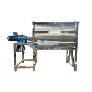 Mezclador de Cinta Horizontal de Bajo Residuo con Motor de CA, Mezclador de Acero Inoxidable de Alta Eficiencia para Mortero Seco y Fertilizante Orgánico - Product Image 4