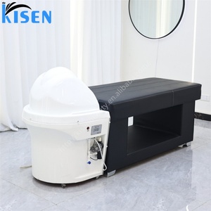 KISEN Fauteuil de lavage de cheveux multifonctionnel de luxe avec massage, lit de shampoing pour spa capillaire et lavabo portable - Product Image 2