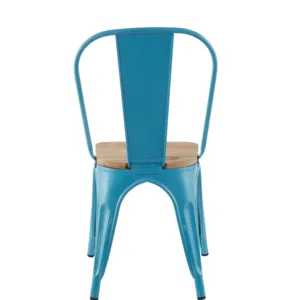 Vietnam Furniture Factory Customized Modern Design Metal Wood Dining Chairs