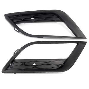 Marco de luz antiniebla para asiento, rejilla de parachoques delantero, izquierda y derecha, pieza de repuesto de ABS negro D171 - Product Image 4