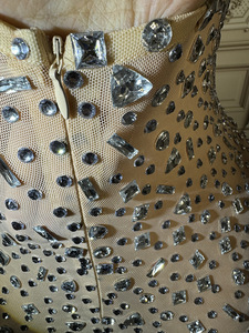 Novance Y4239 automne femmes vêtements 2024 robes de bal élégant Sexy licou avec cristal luxe fête longue robe robe de soirée - Product Image 5