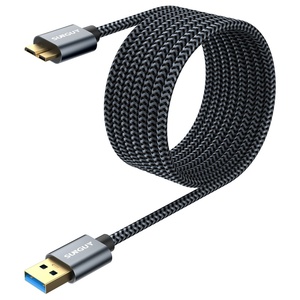 Cable USB 3.0 SUNGUY de Fábrica con MOQ Bajo, Cable Flexible de Carga Rápida para Teléfono Móvil y Banco de Energía - Product Image 1