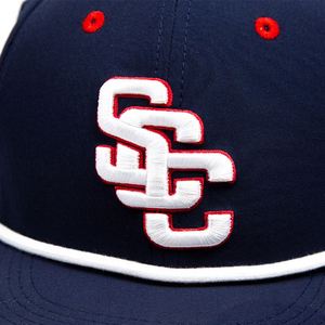 Casquette de baseball à visière plate avec broderie 3D personnalisée, tissu extensible 4 directions, doublure intérieure à transfert thermique, perforée, snapback, style hip-hop - Product Image 5