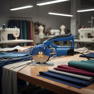 Cortadora de Tela Eléctrica Rotativa, Grosor de Corte de 1.1 Pulgadas, Cuchilla Octogonal de Repuesto, Máquina de Cortar Tela - Product Image 2