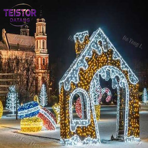 Arche lumineuse de Noël pour événements festifs, parcs à thème, stations balnéaires et attractions familiales - Product Image 3