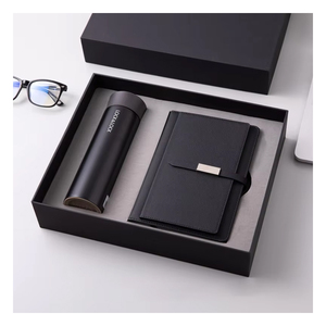 Strap <strong>Notebook</strong> Box Gift Set With Pen Bottle Cup Red <strong>Notebooks</strong> Enterprise Annual Meeting A5 <strong>Diary</strong> Journal Suit Logo Customized - Product Image 5
