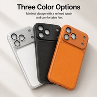 Coque de protection fine pour appareil photo au design minimaliste C0452 pour iPhone 16 17 Air 15 Pro 14 13 12 11 18 Pro Max