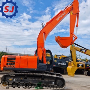 Excavadora Usada Hitachi ZX200 para Construcción Pesada, Bien Mantenida, Motor Original, Para Exportación, Buen Estado - Product Image 6
