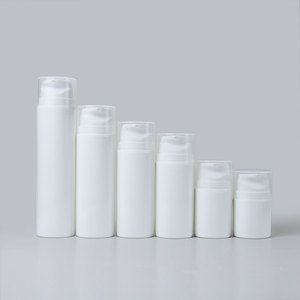 Bán Buôn 30Ml 50Ml 100Ml 120Ml 150Ml 200Ml <span class=keywords><strong>1Oz</strong></span> 4Oz 5Oz Rỗng Trắng Chân Không Lotion Bơm Chai PP Nhựa Không Có Không Khí Chai - Product Image 1