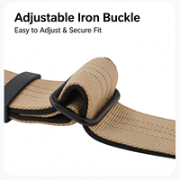Collier tactique pour chien 3M réfléchissant renforcé, robuste, anti-traction, avec poignée de contrôle, réglable, rembourré, à libération rapide pour chiens de taille moyenne à grande