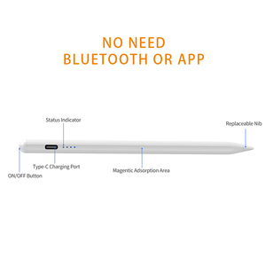 <span class=keywords><strong>Stylet</strong></span> actif universel en métal tactile capacitif pour <span class=keywords><strong>iPad</strong></span> Palm Rejection Mobile Drawing Stylus Pen - Product Image 6