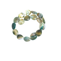 Perles en vrac d'agate verte naturelle Onyx du Botswana Bijoux de bricolage, accessoires de mode en gros 15x20/30x40/22 x/18x25mm