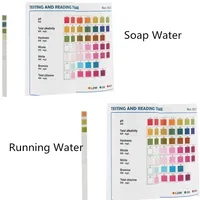 Bandelettes de test d'eau 7 en 1 pour chlore et brome, réactif en papier pour l'équilibrage des piscines et spas, pour l'entretien des piscines