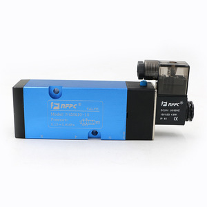 Válvula Solenoide Nfpc N4M410-15 de 2 Posiciones y 5 Vías Tipo Piloto para Control de Aire - Product Image 1