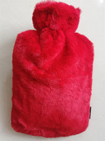 Housse imperméable en peluche, avec sac d'eau chaude