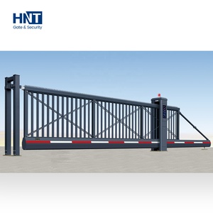 Tự Động Thương Mại Cantilever Trượt Cổng Công Nghiệp Chính Hàng Rào Cổng Xây Dựng Nhà Kho Nhà Máy Nhôm Trượt Cổng - Product Image 1