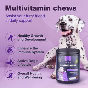 Naturale 15 in 1 cane multivitaminico Pet integratori mastica vitamina migliorare il sistema immunitario lenisce le ossa della pelle articolazioni digestione salute - Product Image 3