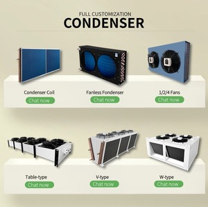 H loại nhỏ gọn máy nén ngưng tụ đơn vị làm mát bằng không khí ngưng tụ cuộn dây với người hâm mộ lạnh & thiết bị trao đổi nhiệt - Product Image 5