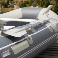 Bateau gonflable pour 3 6 8 personnes 230 280 330cm Bateau de sauvetage gonflable en PVC de 8 pieds pour la plongée