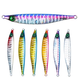 Señuelo de Pesca CHEERY de Largo Alcance para Agua Salada, 40g-100g, Luminoso, Rayado, para Lanzamiento desde Costa, Tipo Sardina - Product Image 6